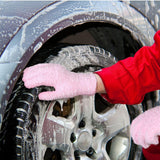 3 Pairs Microfiber Plant Dusting Gloves Leaf Cleaning Gloves for Furniture Home Car