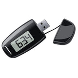 3D Pedometer with Backlight Walking Step Counter with Removable Clip and Strap Step Tracker