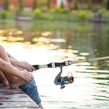 Sea Fishing Rod Combo Kit with Lures for Saltwater Fishing