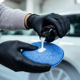 18 PCS Car Wax Applicator Pad 5 Inch Foam Microfiber Applicator Pad for Car Buffing