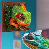 3D Animal Wall Art Building Blocks Creative DIY Home Decor for Kids Room Style 1