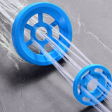 2.4-3.6M Fishing Cast Net Quick Throw Nylon Mesh Drawstring Chain Bottom Spread