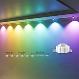 Bluetooth RGB Smart Eave Lights Solar Powered Outdoor Christmas LED String Lights