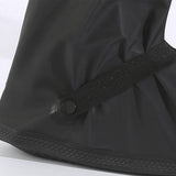 Water Resistant Rain Shoe Covers with Reflective Strip Reusable Protective Boot Covers for Cycling Hiking Gardening