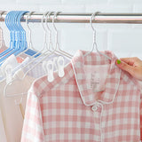 30 PCS Anti Slip Clips for Garments Socks Snacks Hanger Clips for Home White