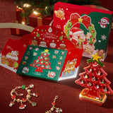 Christmas Advent Calendar Bracelet – DIY Jewelry Blind Box Gift Set for Girls