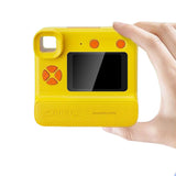 1080P Kids Instant Print Camera Digital Video Cameras with Print Papers and 32GB TF Card Yellow