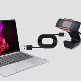 USB Powered 1080P HD Webcam with Built-in Microphone for Desktop PC Laptop Computer