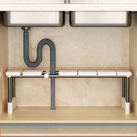Under Sink Storage Shelf Adjustable Organizer Rack for Kitchen Bathroom