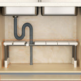 Under Sink Storage Shelf Adjustable Organizer Rack for Kitchen Bathroom
