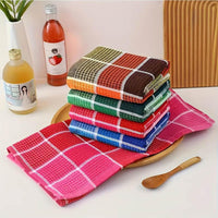 4PCS High Absorbent Kitchen Tea Towels – Polyester Cotton Eco-Friendly