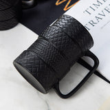 Tire Shaped Ceramic Coffee and Tea Mug 500ML Creative Mug for Birthday Gift Style 1