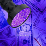 UV Flashlight Black Light 100 LED Black light Pet Urine Detector for Dog/Cat Urine Dry Stains