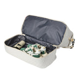 2Pcs Travel Weekender Bags Duffle Bag for Women with Shoe Compartment White