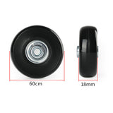 2 Sets of Luggage Replacement Wheels 8PCS Silent Suitcase Roller Wheels for Travel Suitcase