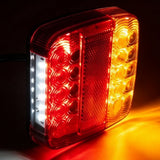 2 PCS 12V LED Trailer Tail Lights with Brake Turn and Tail Functions