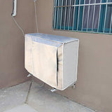Outdoor Air Conditioner Protection Cover Air Conditioner Cover Protector Anti-Dust Anti-Snow Sunproof for Summer
