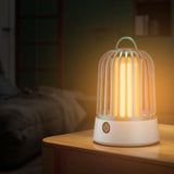 Electric Mosquito Zapper Portable Rechargeable Mosquito Killer Lamp Grey