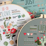 Embroidery DIY Craft Kit for Beginners with Complete Tools