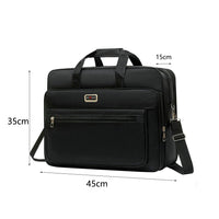 Travel Laptop Messenger Bag Business Office Bag Multi-Functional Shoulder Bag Style 1