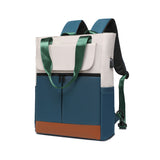 2-in-1 Laptop Tote Backpack Convertible Daypack with USB Charging Port for Work Travel Green