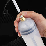 500CC Waste Oil Fluid Extractor Pump Manual Suction Vacuum Fuel Transfer Tool for Car Orange