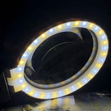 25X and 10X Magnifying Glass with LED Light Foldable Handheld Magnifier for Reading Jewelry Inspection Close Work