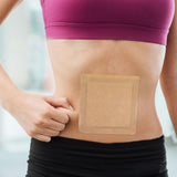 10Pcs Set Self-Adhesive Castor Oil Pack Wrap for Liver Detox