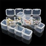 28 Compartment Plastic Storage Box for Jewelry Beads