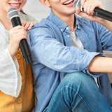 2PCS Wireless Microphones 50M Long Range Transmission for Home Karaoke Performance
