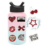 50 Pcs Aesthetic Downtown Girls Vinyl Waterproof Stickers Pack