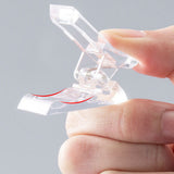 10 PCS Clear Durable Nail Tips Clips for Home and Salons