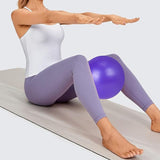 13PCS Home Pilates Essentials Kit – Includes Yoga Ball Resistance Band and Pilates Ring Purple