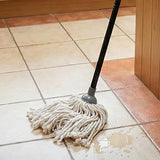 Stainless Steel Cotton Mop Set with Replacement Head for Home Floors