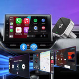 2-in-1 Wireless CarPlay Dongle Plug-and-Play Adapter