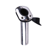 2Pcs Stainless Steel Boat Fishing Rod Holder 30 Degree Flush Mount Truck RV Kayak