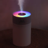 Colorful LED Humidifier with Night Light for Home and Bedroom Use Green
