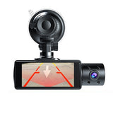 Dash Cam with WiFi – Front  Rear & Interior Recording with Night Vision