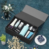 Foldable Cardboard Gift Box Easy Attach for Holiday Packaging Black