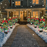 Christmas Tree Outdoor Solar Lights – Waterproof Yard Garden & Lawn Decoration Style 1