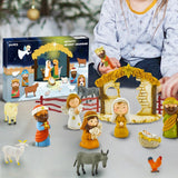 Nativity Advent Calendar – Jesus’ Birth Scene Blind Box Toy