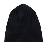 Adjustable Hair Cap for Curly Hair Braid Sleep Cap for Sleeping Women Men Black