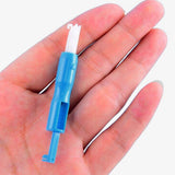 5PCS Sewing Needle Threaders Quick & Easy Threading Tool Blue
