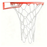 Heavy-Duty Metal Basketball Net for Outdoor Hoops Durable All-Weather Chain Net