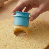 Cake Pop Maker Set with Tray and 5 Heart Square Cloud Oval Round Molds