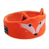 Bluetooth Sleep Eye Mask Travel Wireless Sleeping Music Headband Earphone Orange Fox