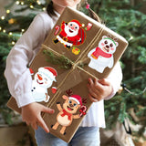 16Pcs Kids Christmas Stickers – DIY Stocking Stuffers Crafts and Christmas Decorations