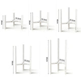 Adjustable Plant Stand for Diameter in 23-32cm Pots White