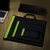 3Pcs Set Anti-Tracking Faraday Bags Anti-Theft Fireproof Bags with Reflective Strips