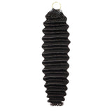 Synthetic Feather Hair Extensions Deep Wave for Braiding Style 2